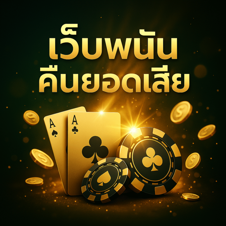 เว็บพนัน คืนยอดเสีย